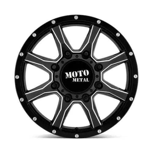 Moto Metal MO995 X 8x165.1 ET127 CB117.0mm Satin Black