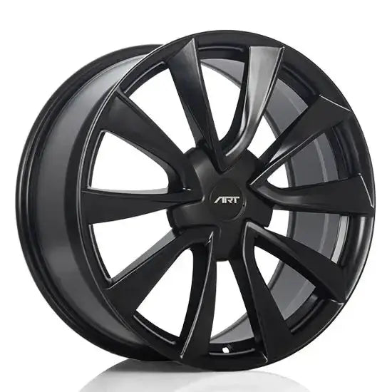 ART R214 19x8.5 ET35 71 64.1 Satin Black / Michelin X Ice