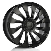 ART R267 19x8.5 ET35 71 64.1 Satin Black / Michelin X Ice