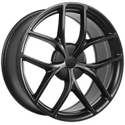 ART R313 19x8.5 ET35 71 64.1 Satin Black / Michelin X Ice