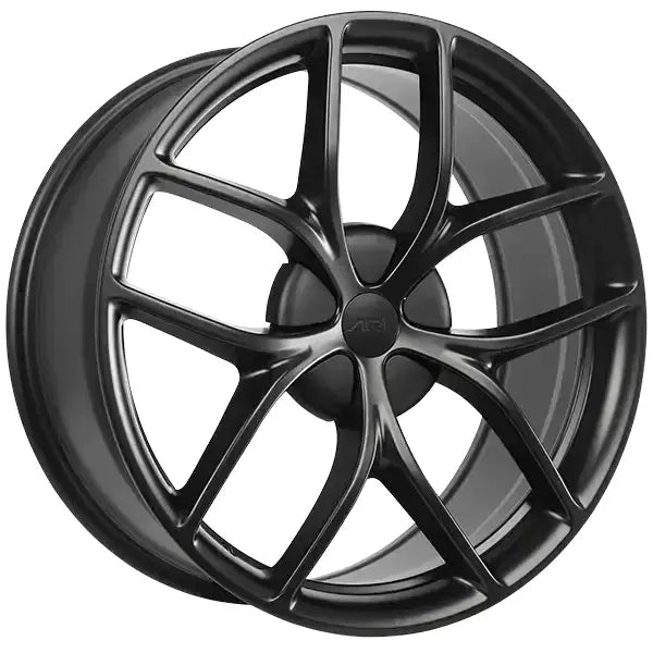 ART R313 19x8.5 ET35 71 64.1 Satin Black / Michelin X Ice