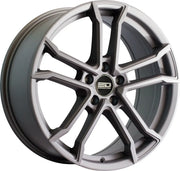 Euro Design Monaco 17x7.5 ET40 CB63.4 5/108 Matte Gunmetal
