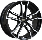 Euro Design Monaco 19x8.5 ET42 CB66.5 5/112 Gloss Black