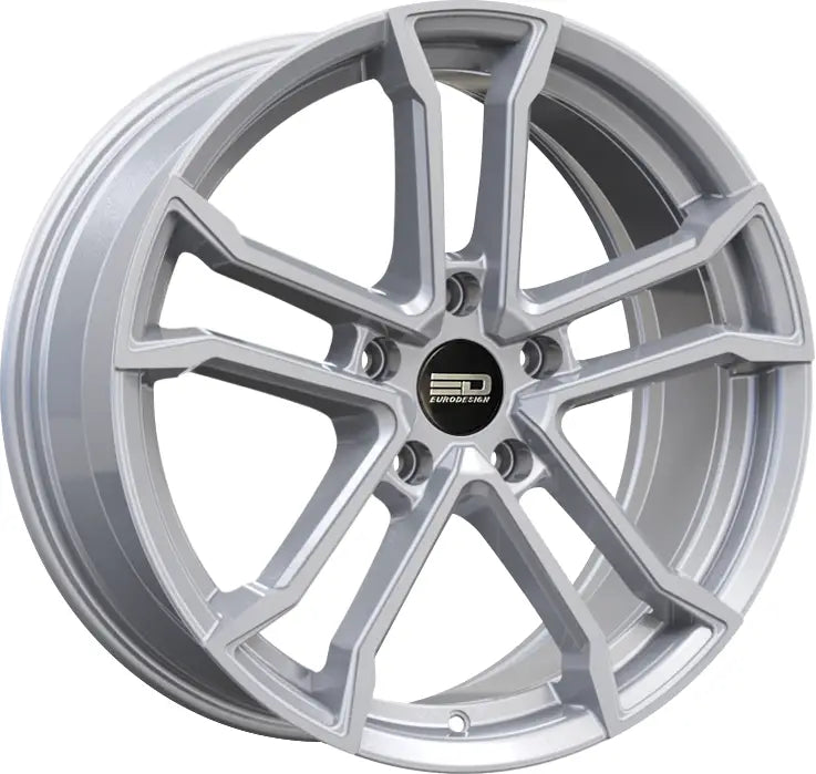 Euro Design Monaco 20x8.5 ET40 CB67.1 5/108 Hyper Silver