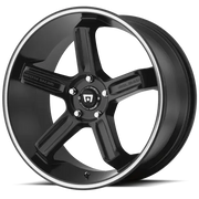 Motegi MR122 18X9.0 5x100 ET45 CB72.56mm Satin Black W/