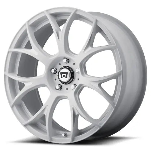 Dub MR126 20X10.0 Blank ET32 CB57.1mm Matte White W/ Milled