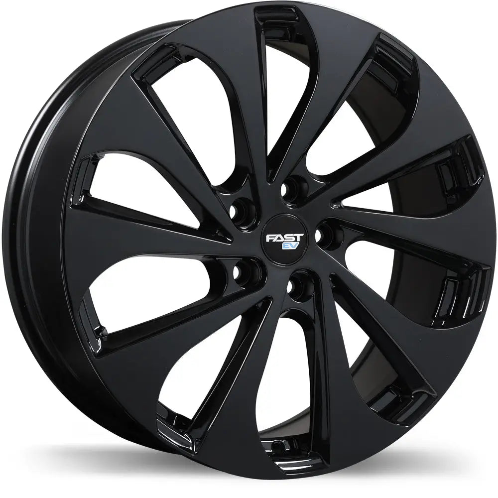 Fast Ev05 18x7.5 ET35 66.1 Black / Michelin X ICE SNOW SUV