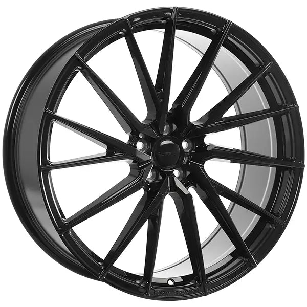 DAI CENTRAL 20x8.5 ET35 CB73.1 Gloss Black / Michelin X Ice