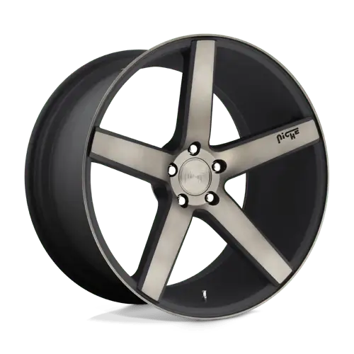 Niche M134 MILAN 20X8.5 5x108 ET40 CB63.36mm Matte Black