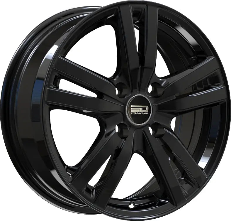 Euro Design Ottano 15x6 ET35 CB67.1 5/114.3 Gloss Black
