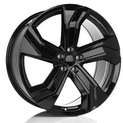 R236 18x8 + 45 63.4 Gloss Black Fit (Standard Brake)
