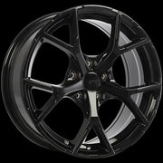 Replica 319 17x7.5 ET42 57.1 Gloss Black / Michelin X Ice