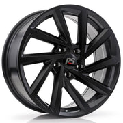 RS VW03 17x7.5 ET38 57.1 Satin Black / Michelin X Ice Snow