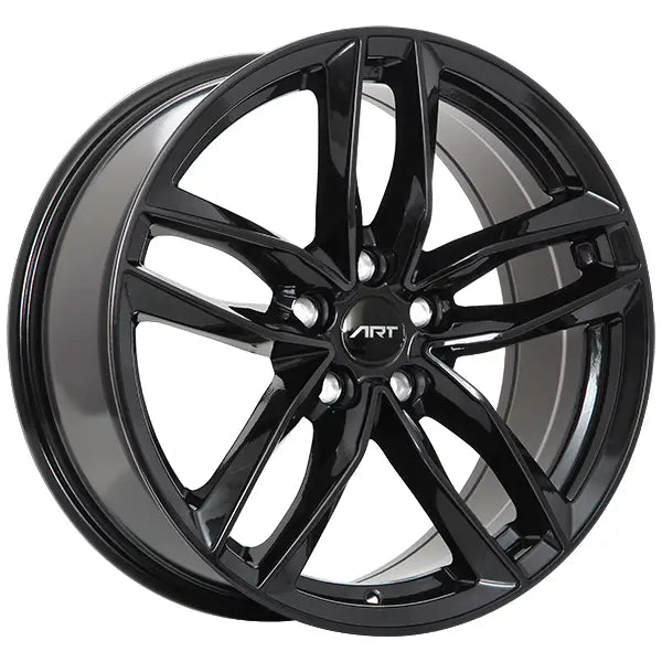 ART R36 18x8.5 ET35 66.5 Gloss Black / Michelin X Ice Snow