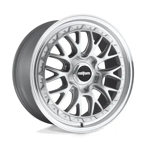 Rotiform R155 LSR 19X10.0 5x112 ET35 CB66.56mm Gloss Silver