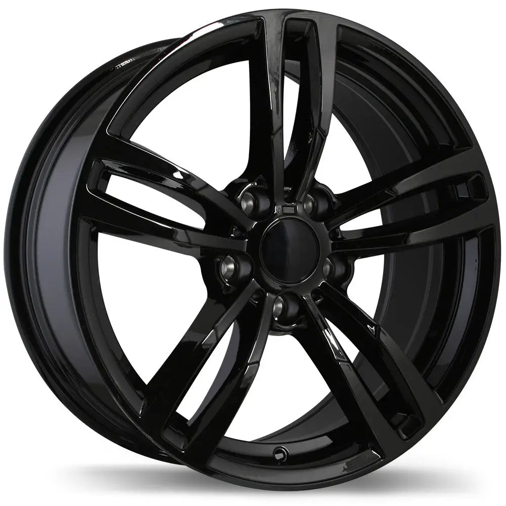 Fast Replika R163A 18x8.0 5x120mm ET35 CB74.1mm Gloss Black