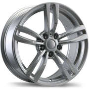 Fast Replika R163A 19x8.5 5x112mm ET25 CB66.6mm Gloss Silver
