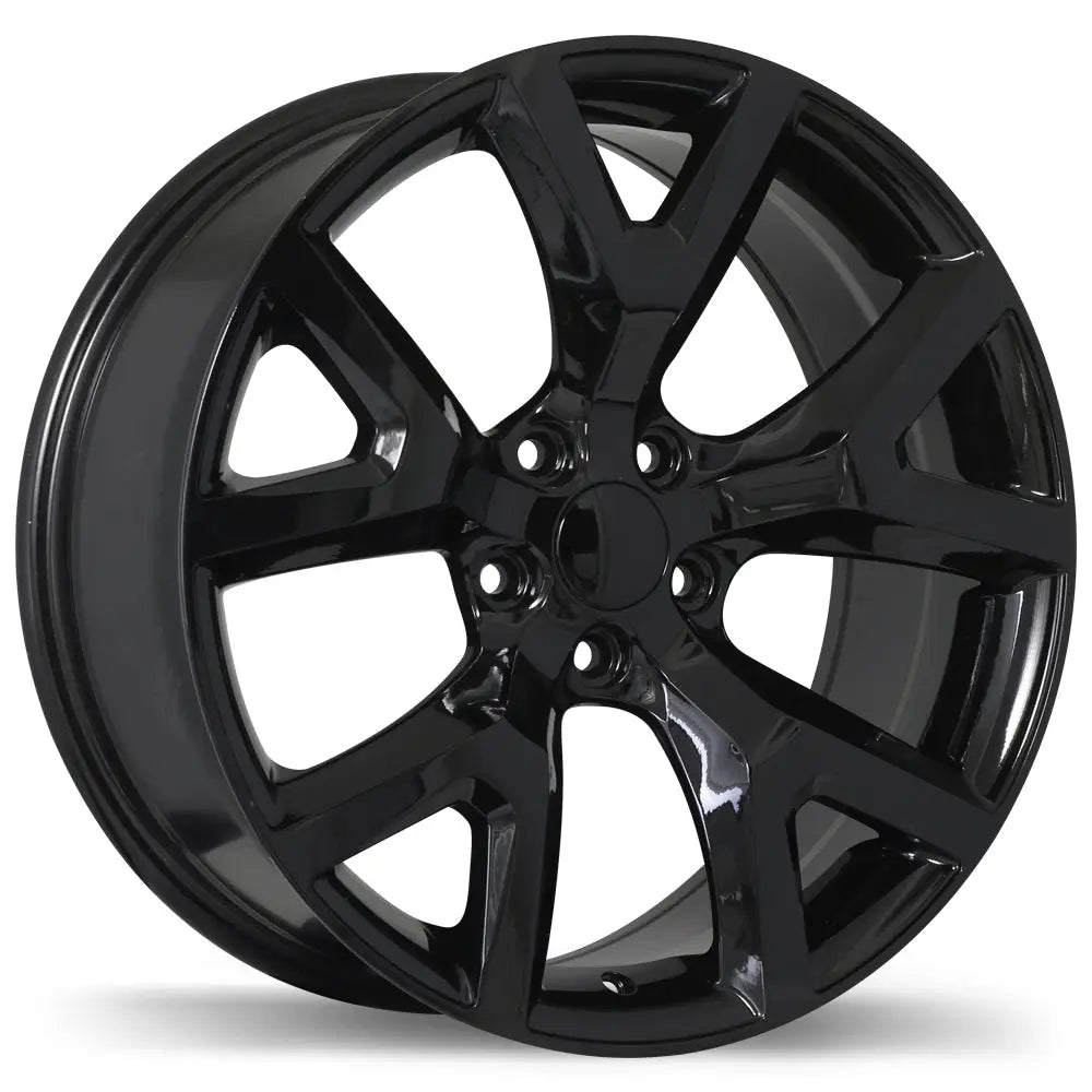 Fast Replika R165A 17x7.5 5x110mm ET31 CB65.1mm Gloss Black