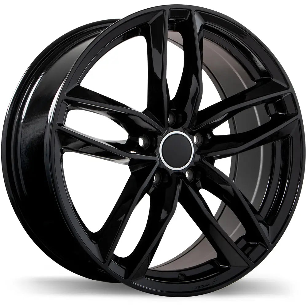 Fast Replika R167 18x8.0 5x112mm ET42 CB66.5mm Gloss Black