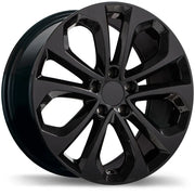 Fast Replika R191 18x8.0 5x114.3mm ET50 CB64.1mm Gloss Black