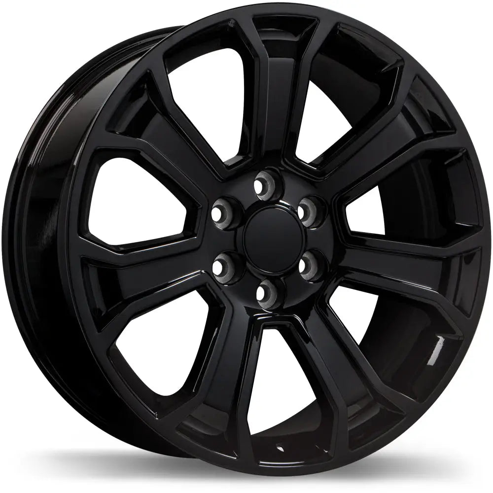 Fast Replika R204 20x9.0 6x139.7mm ET24 CB78.1mm Gloss Black