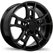 Fast Replika R225 18x8.0 5x150mm ET60 CB110.1mm Gloss Black