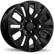 Fast Replika R232 20x9.0 6x139.7mm ET24 CB78.0mm Gloss Black