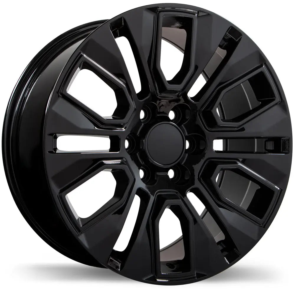 Fast Replika R232 20x9.0 6x139.7mm ET24 CB78.0mm Gloss Black