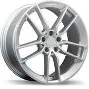 Fast Replika R234 19x8.0 5x112mm ET33 CB66.5mm Gloss Silver