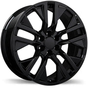 Fast Replika R246 22x9.0 6x139.7mm ET28 CB78.0mm Gloss Black