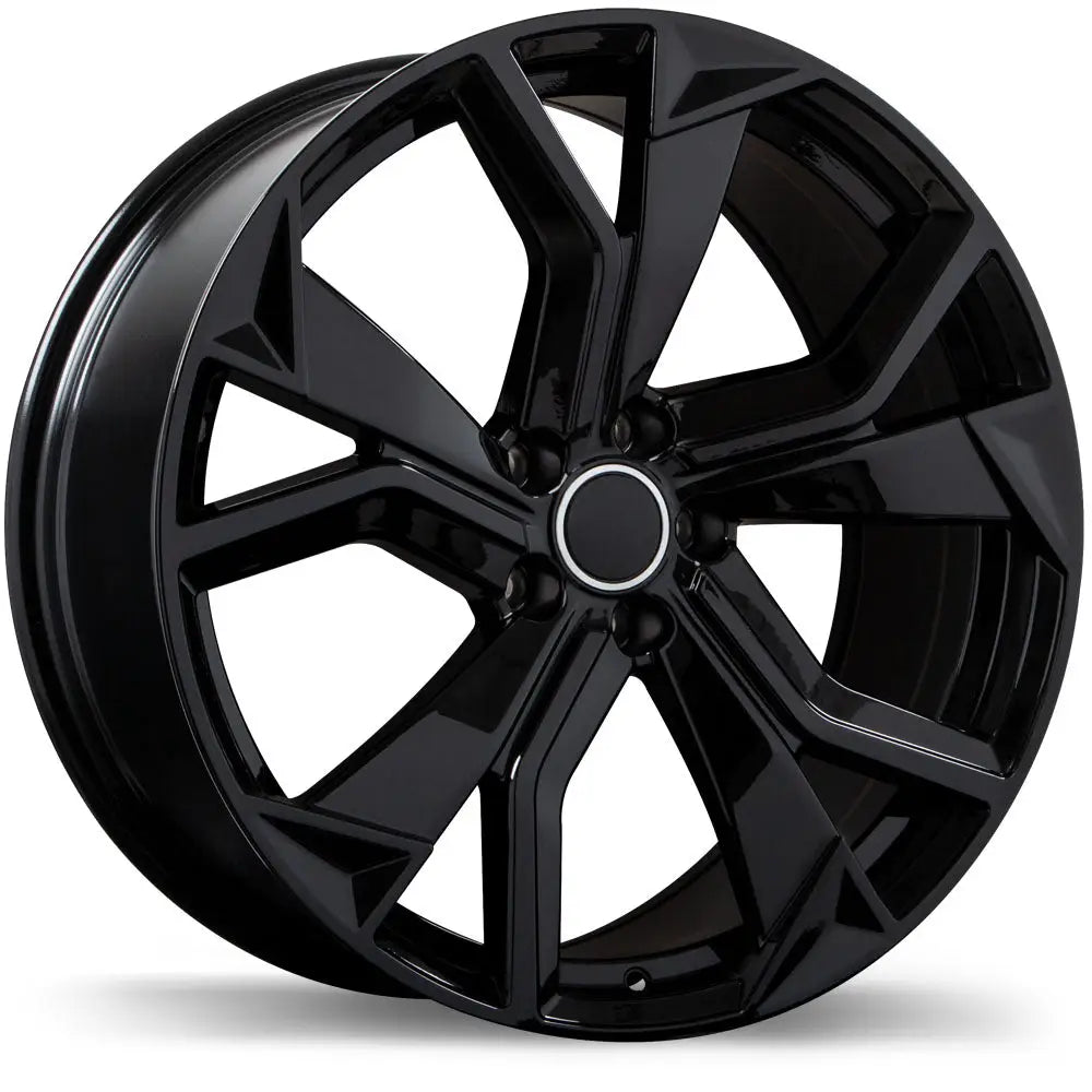 Fast Replika R252 18x8.0 5x112mmmm ET39 CB66.5mm Gloss Black