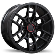 Fast Replika R258 17x8.0 6x139.7mm ET5 CB106.1mm Satin Black