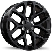 Fast Replika R259 22x9.0 6x139.7mm ET24 CB78.0mm Gloss Black