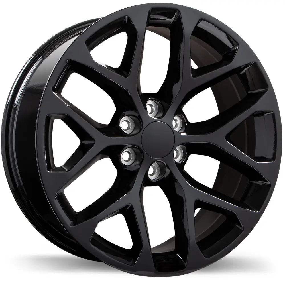 Fast Replika R259 22x9.0 6x139.7mm ET24 CB78.0mm Gloss Black