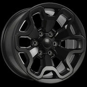 ART TRX 18x9 ET19 6x139.7 77.8 Black Direct Fit / Michelin
