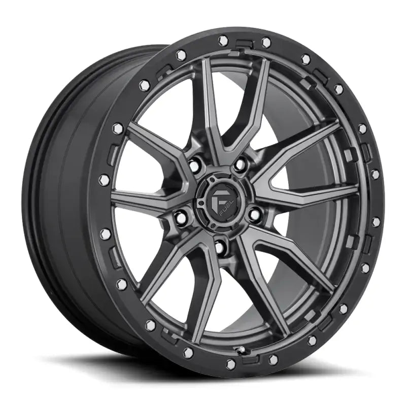 Fuel D680 REBEL 18X9.0 5x139.7 ET 12 CB78.1 Matte Gun Metal