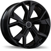 FAST Replika R252 20x8.5 5x112mm +25 66.5mm BLK