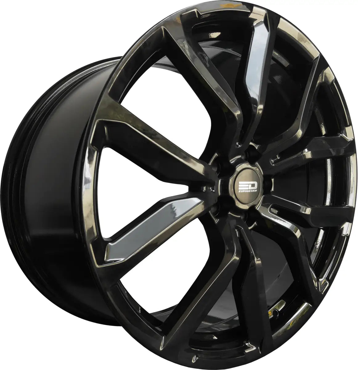 Euro Design RR-8 22x9.5 ET45 CB72.6 5/120 Gloss Black