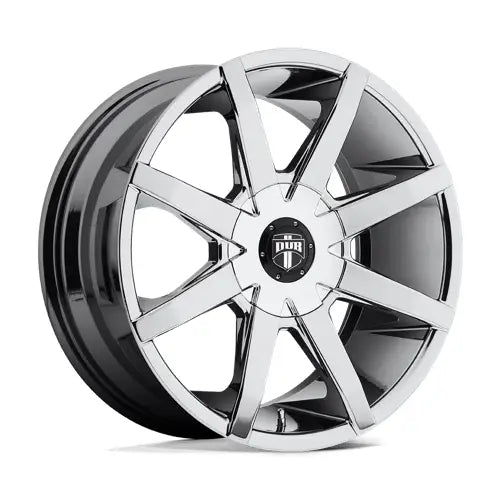 Dub S111 PUSH 24X9.5 6x135/6x139.7 ET25 CB87.1mm Chrome