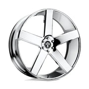 Dub S115 BALLER 24X9.0 5x115 ET15 CB71.5mm Chrome Plated