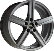 Euro Design Spa 17x7.5 ET40 CB64.1 5/114.3 Matte Gunmetal