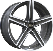 Euro Design Spa 19x8.5 ET40 CB67.1 5/108 Gunmetal Polished