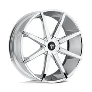 Dub S201 PUSH 22X9.5 6x135/6x139.7 ET25 CB87.1mm Chrome