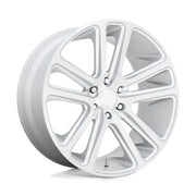 DUB S257 FLEX 24X10.0 5x115 ET20 CB71.5mm Gloss Silver