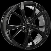 Replica R235 18x8 ET45 57.1 Gloss Black / Michelin X Ice