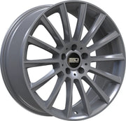 Euro Design Sacco 18x7.5 ET30 CB66.6 5/112 Matte Gunmetal