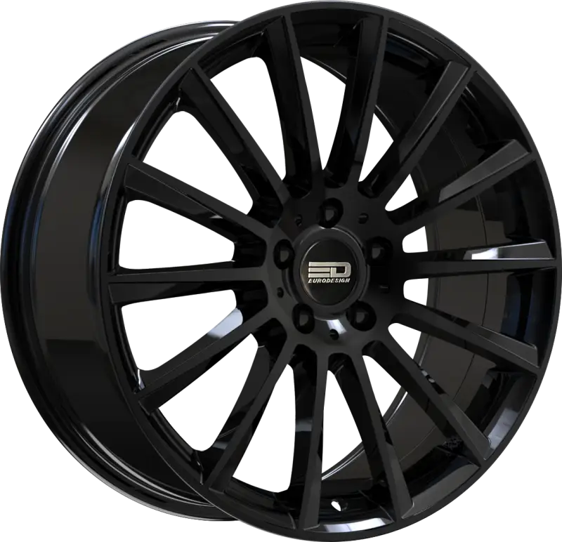 Euro Design Sacco 19x8.5 ET35 CB66.6 5/112 Gloss Black
