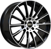 Euro Design Sacco 19x9.5 ET35 CB66.6 5/112 Gloss Black w/