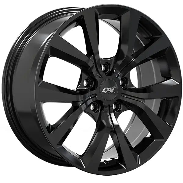 Dai Mission 18x8 5x114.3 + 35 60.1 Gloss Black / Michelin X