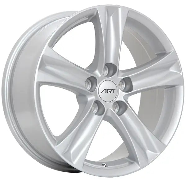 Replica 28 17x7.5 5x114.3 + 35 60.1 Silver / Michelin X Ice